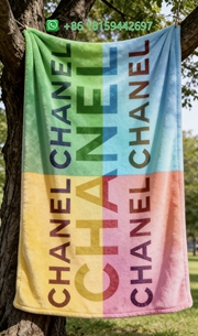 Chanel Throw Blankets